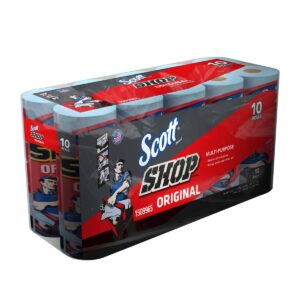 Toalla Scott Azul Multiusos Paquete 10 Rollos