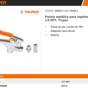 Pistola De Aire Para Sopletear: imagen 3