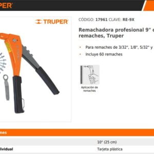 Remachadora Profesional: imagen 2