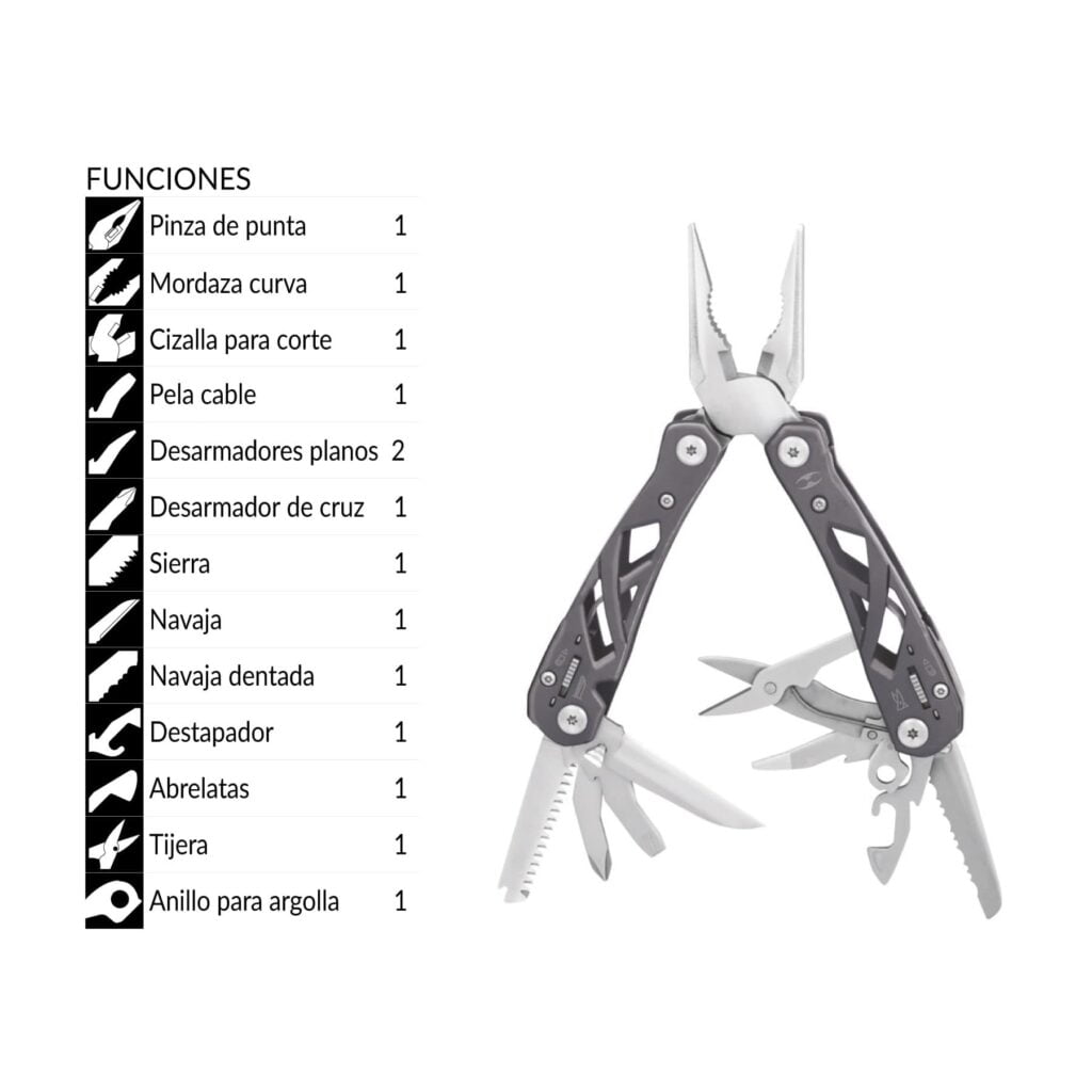 Multiherramienta Con 14 Funciones
