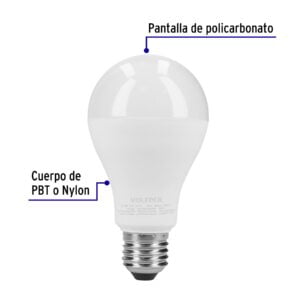 Paquete De Foco 4 Pzas Led Luz De Dia 18W: imagen 2