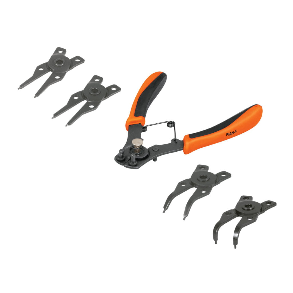 Pinza Para Anillos De Retencion Con 4 Cabezas