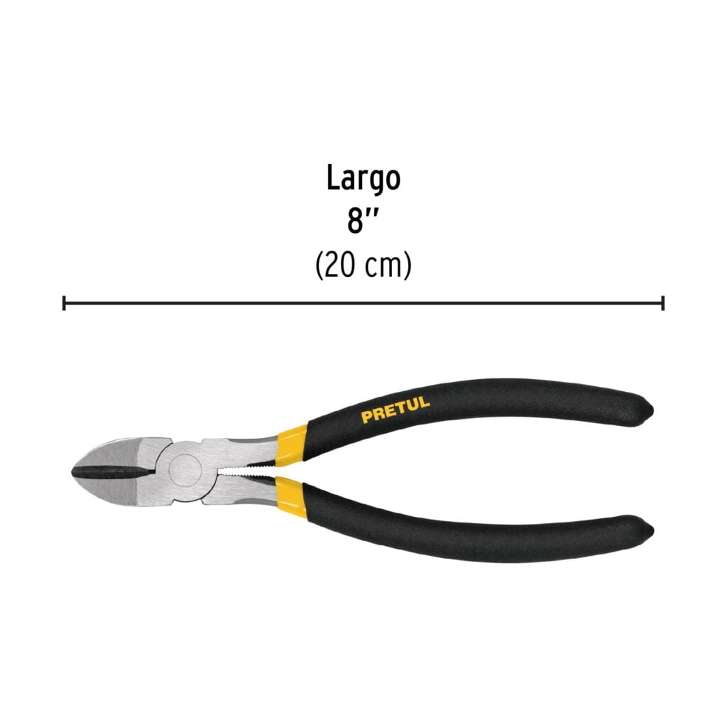 Pinza De Corte Diagonal 8"