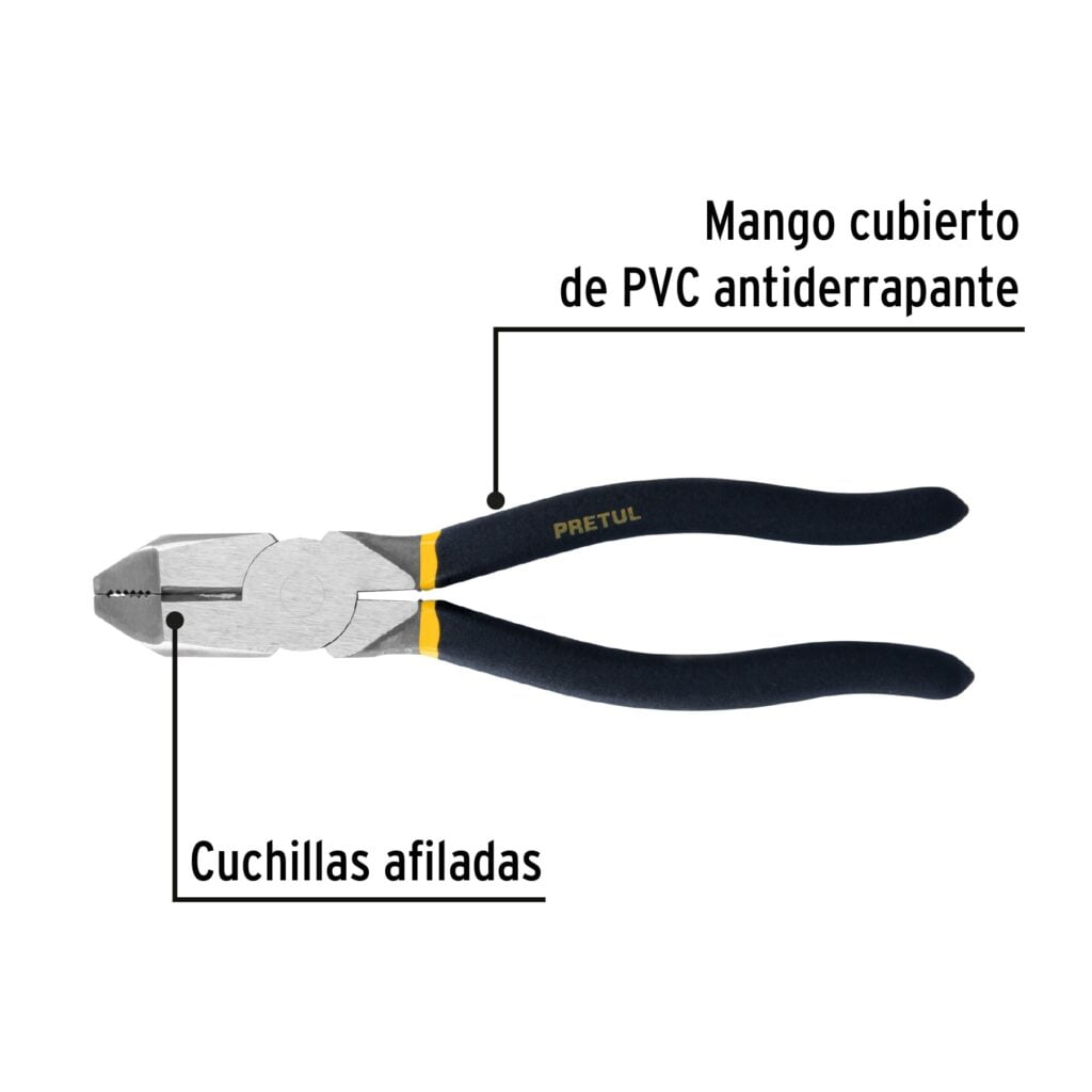 Pinza De Electricista 9"
