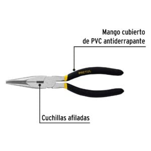 Pinza De Punta Y Corte 8 ": imagen 3