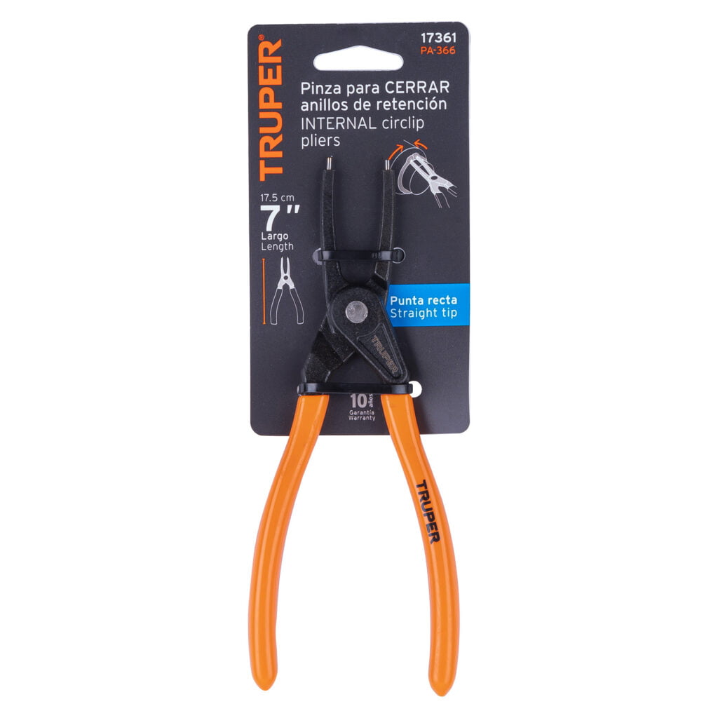 Pinza Para Candado Anillo De Retencion Truper 17361