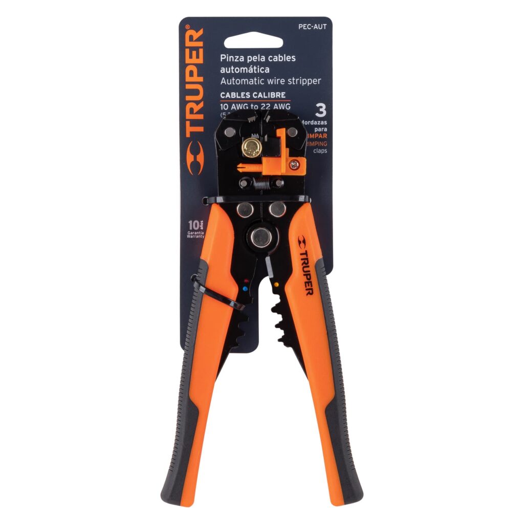 Pinza Pela Cables Automatica De 8 Pulgadas Truper 17360