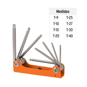 Juego De Llaves Torx Tipo Navaja: imagen 3