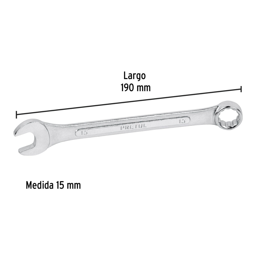 Llave Mixta 15 Mm