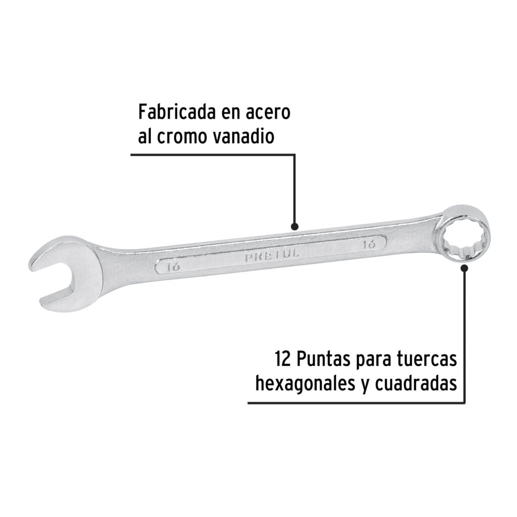 Llave Mixta 16 Mm