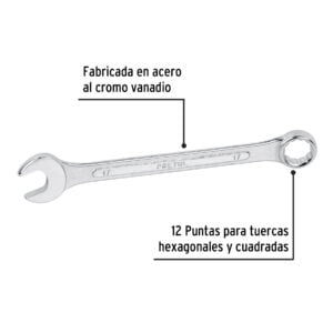 Llave Mixta 17 Mm: imagen 2
