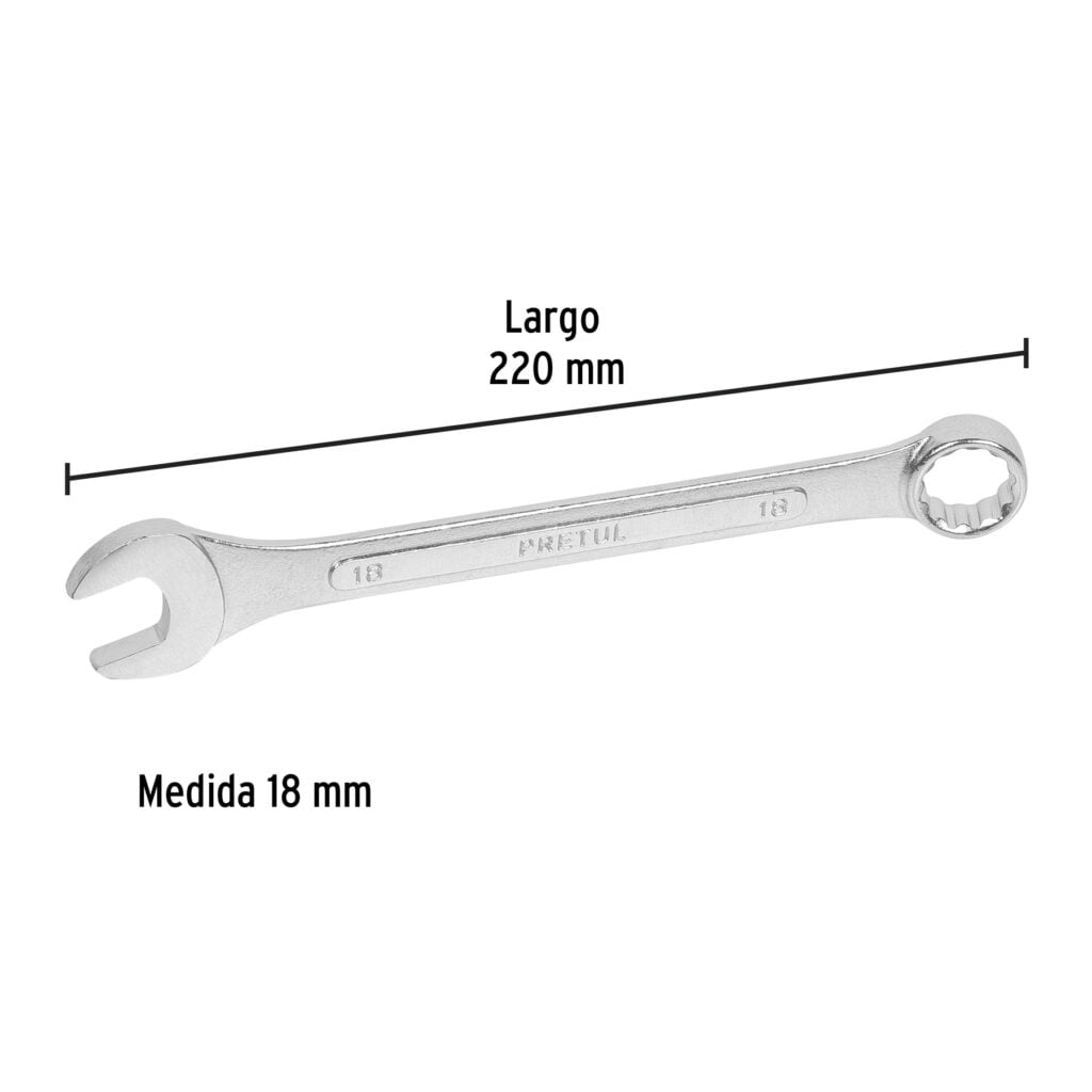Llave Mixta 18 Mm