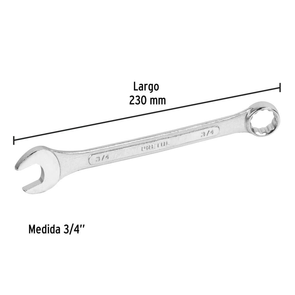 Llave Mixta De 3/4 Std