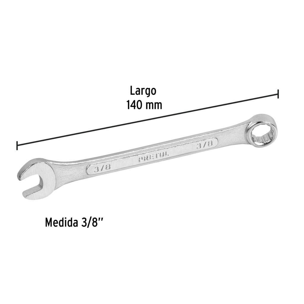 Llave Mixta De 3/8 Std