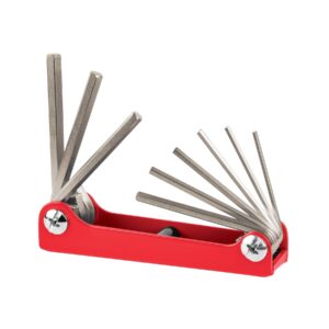 Juego De 9 Llaves Allen Tipo Navaja Std