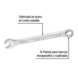 Llave Mixta 5/16 Std: imagen 3