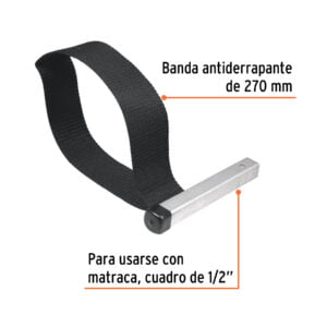 Llave Tipo Banda De Nailon 150Mm: imagen 3