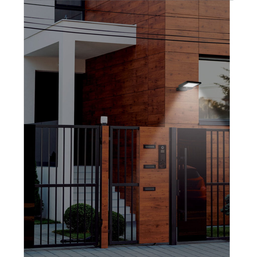 Luminario Suburbano Led 15W Con Panel Solar