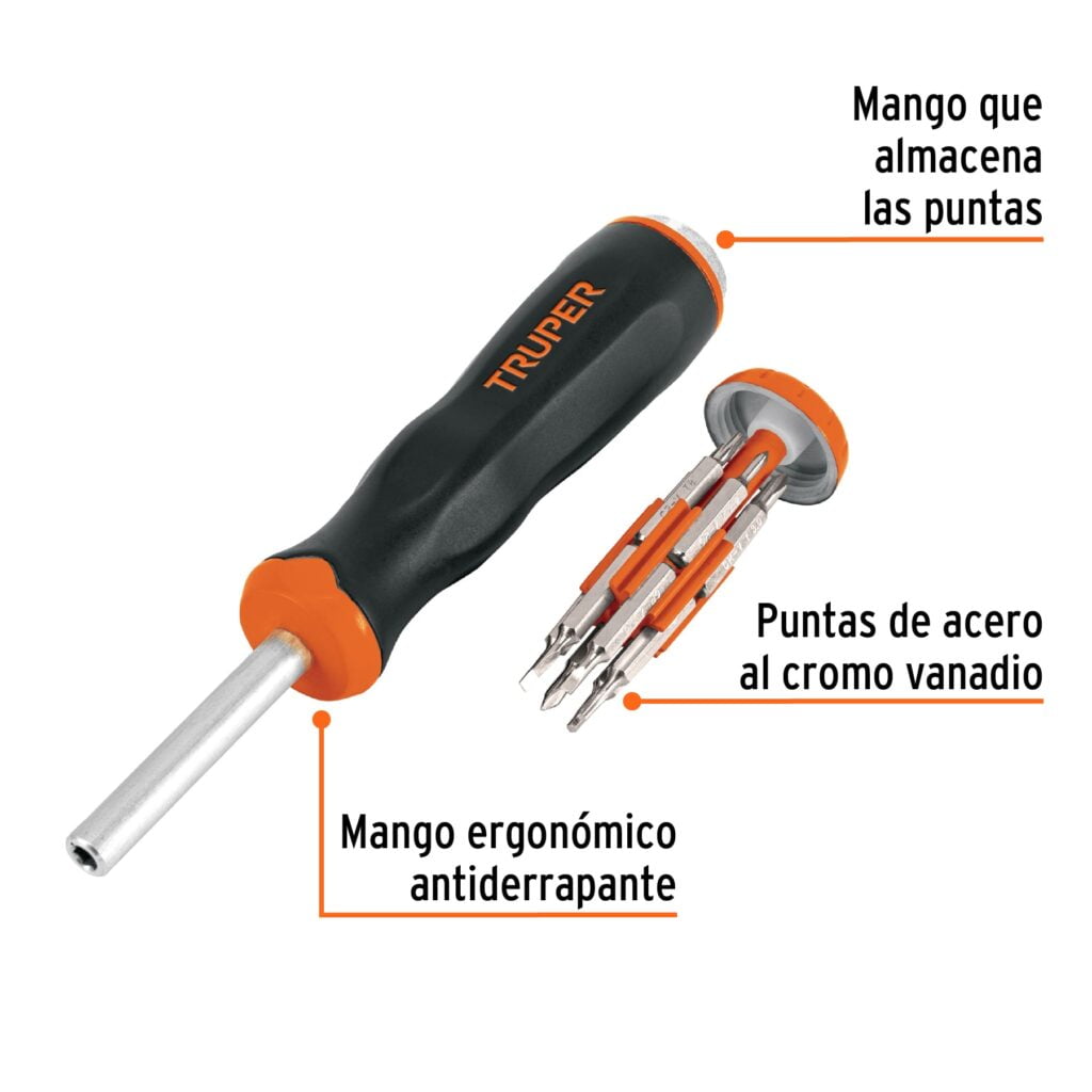 Desarmador De Joyero Multi Puntas 12 En 1