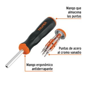 Desarmador De Joyero Multi Puntas 12 En 1: imagen 2