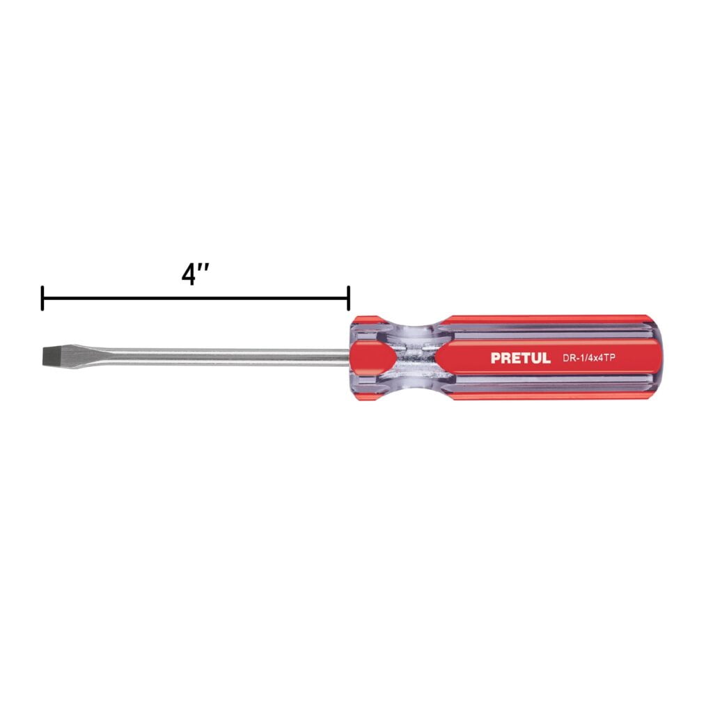 Desarmador Plano 1/4 X 4"
