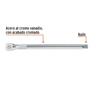 Extensión De 10" Para Matraca Cuadro De 1/2: imagen 2
