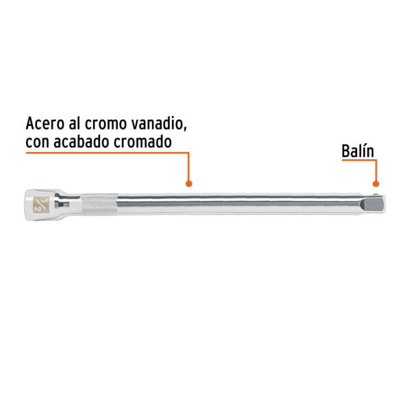 Extensión De 10" Para Matraca Cuadro De 1/2 - Image 2