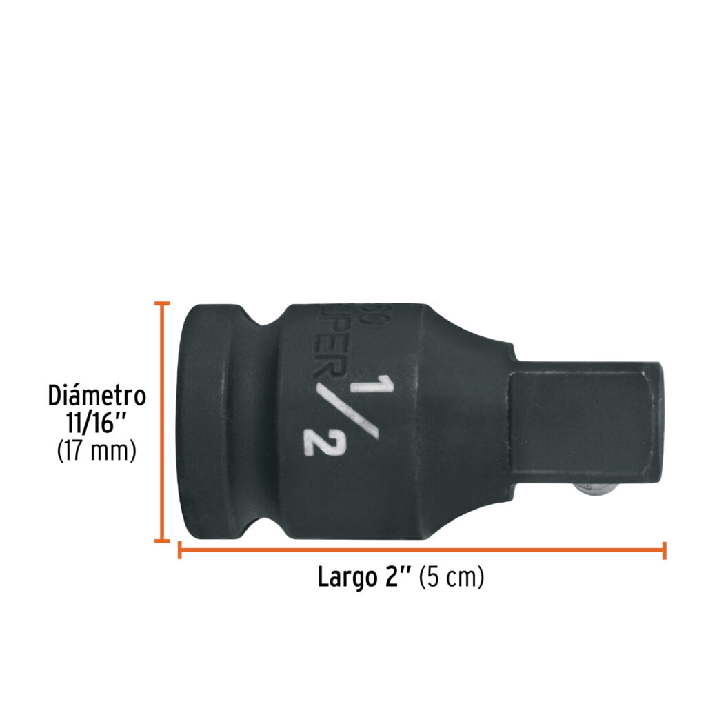 Extensión De Cuadro 1/2 De Impacto Largo 2"