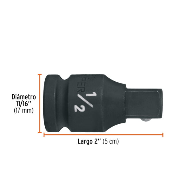 Extensión De Cuadro 1/2 De Impacto Largo 2" - Image 3