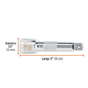 Extensión De 3" Para Matraca De Cuadro 3/8: imagen 3