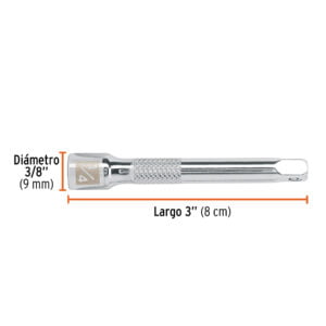 Extensión De 3" Para Matraca De Cuadro 1/4: imagen 3