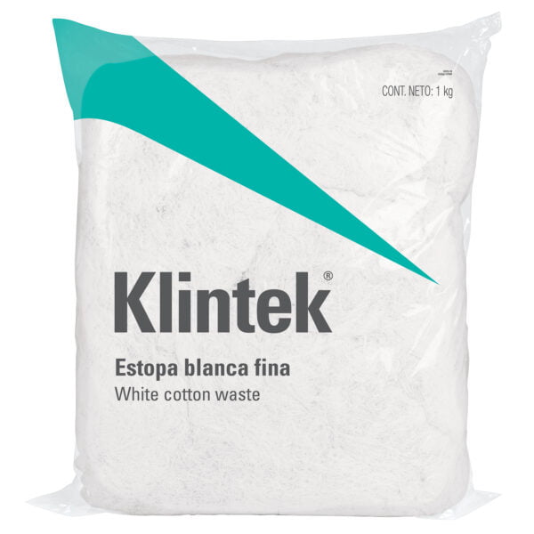 Bolsa De Estopa Kilntek 1Kg Blanca