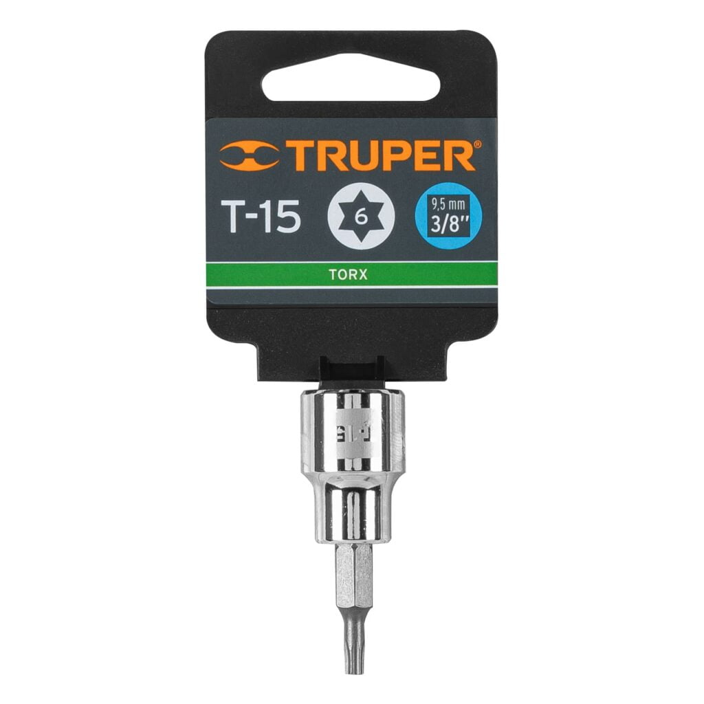 Dado De Punta Torx T-15 Cuadro 3/8