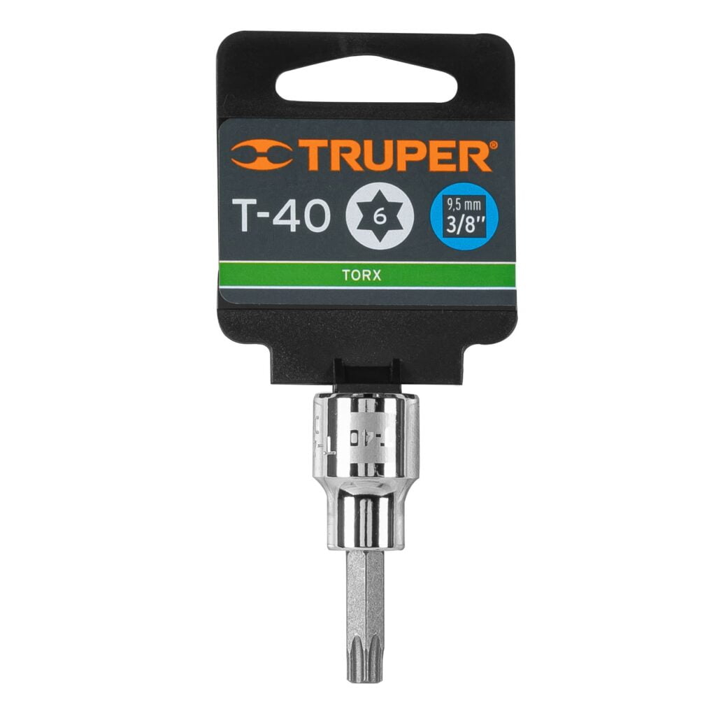 Dado Truper De Punta Torx T-40 Cuadro 3/8