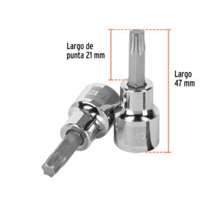 Dado Truper De Punta Torx T-40 Cuadro 3/8: imagen 3