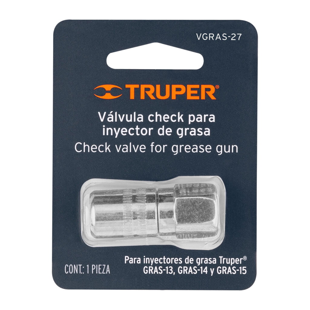 Válvula Check Para Inyector De Grasa