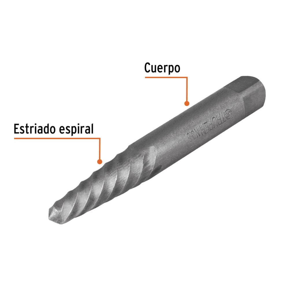 Juego Con 5 Extractores De Tornillos