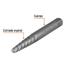 Juego Con 5 Extractores De Tornillos: imagen 3