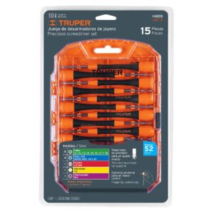 Juego 15 Desarmadores De Precision Joyero Truper