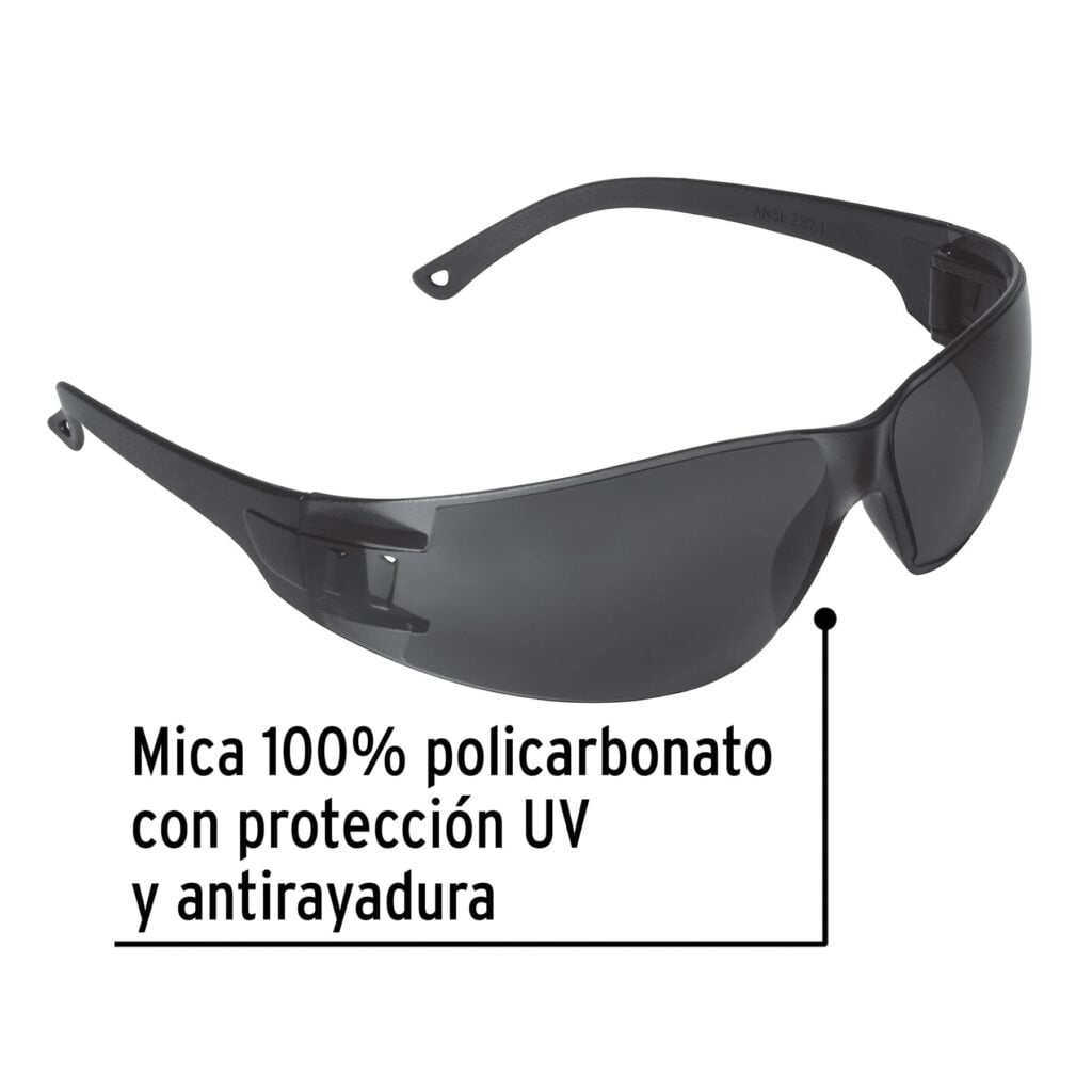 Lente De Seguridad Negro Pretul