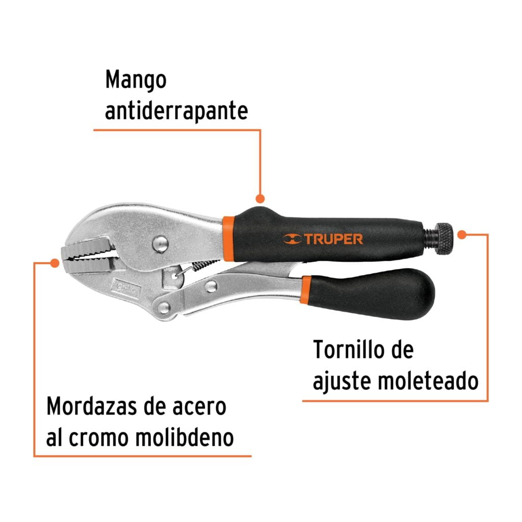 Pinza Presion Recta 10" Truper