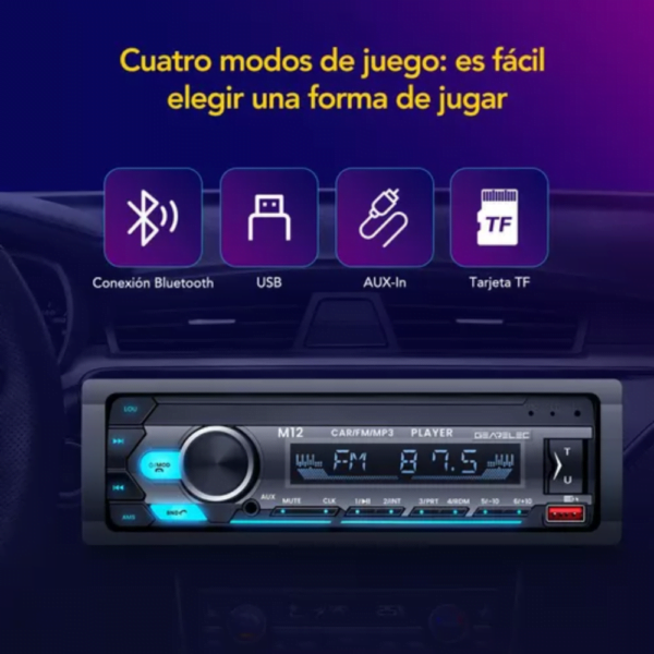 Autoestéreo Mp3 Bt Car Mp3 Player - Image 5
