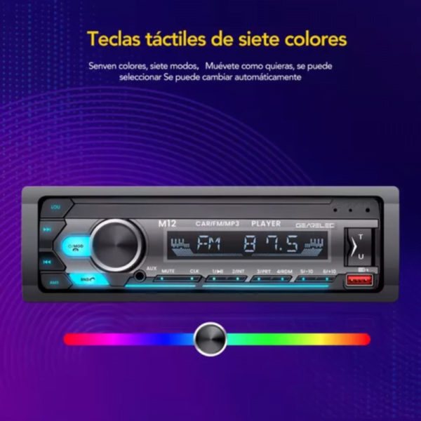 Autoestéreo Mp3 Bt Car Mp3 Player - Image 7