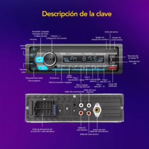 Autoestéreo Mp3 Bt Car Mp3 Player: imagen 10