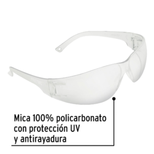 Lente Seguridad Transparente: imagen 2