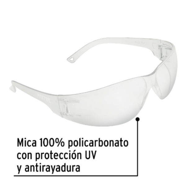 Lente Seguridad Transparente - Image 2