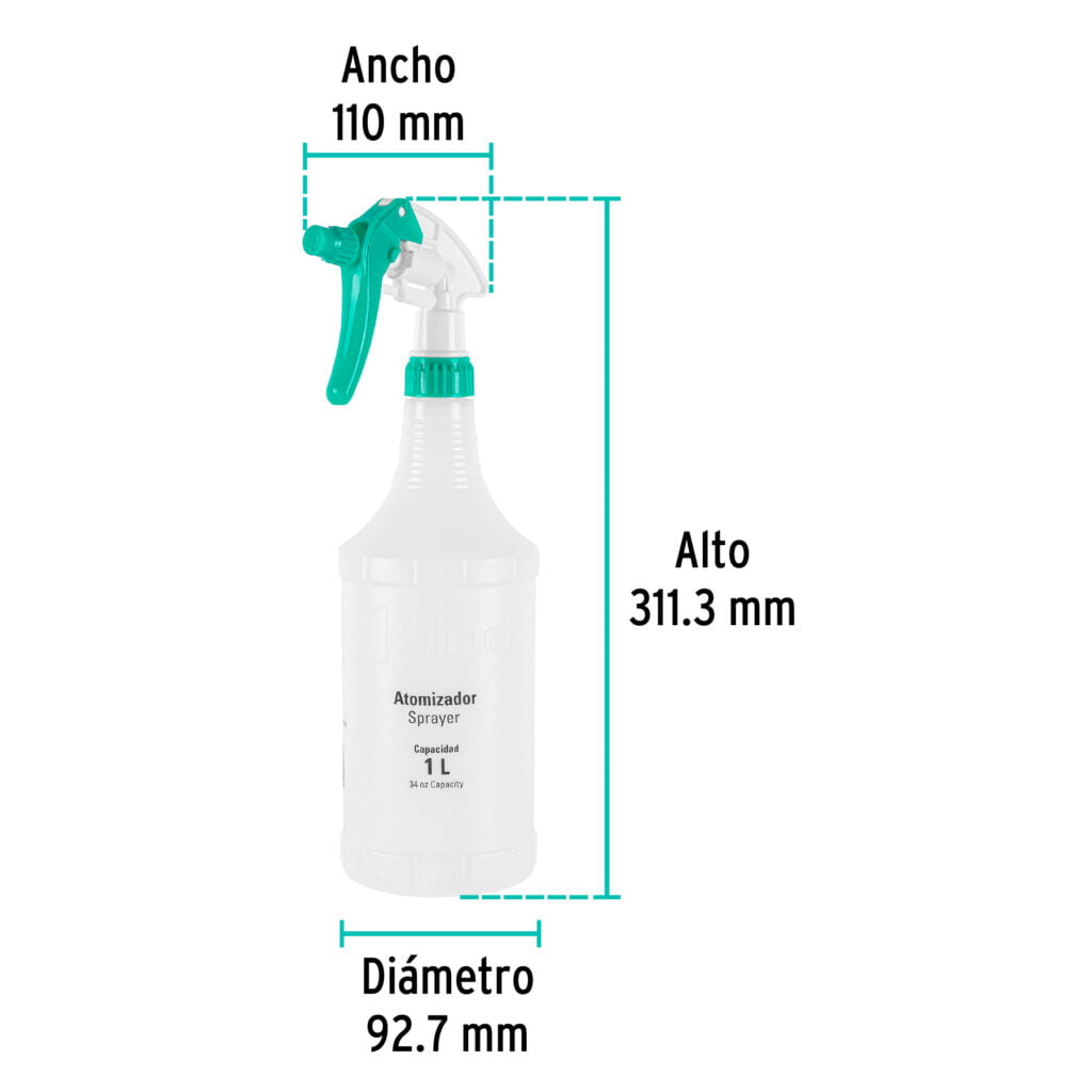 Atomizador Completo 1 Litro Klintek