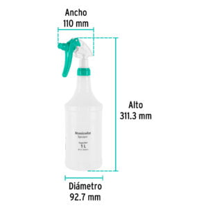 Atomizador Completo 1 Litro Klintek: imagen 3