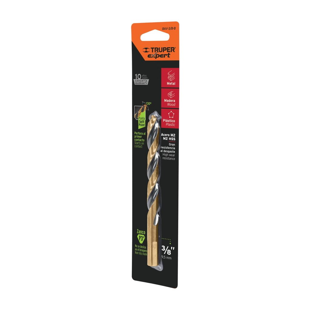 Broca 3/8 Para Metal Truper 12748