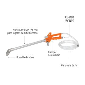 Pistola Para Limpieza De Maquinas Truper: imagen 2